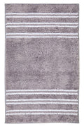 Orsina Soak Large Light Grey Bath Mat – Absorbent Plush Bathroom Rug