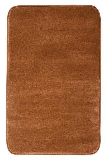 Orsina Camel Bath and Pedestal Mat Set – Plush Absorbent Bathroom Rugs