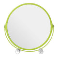 Orsina Mison Lime Green Shaving Mirror – Tabletop Grooming Mirror