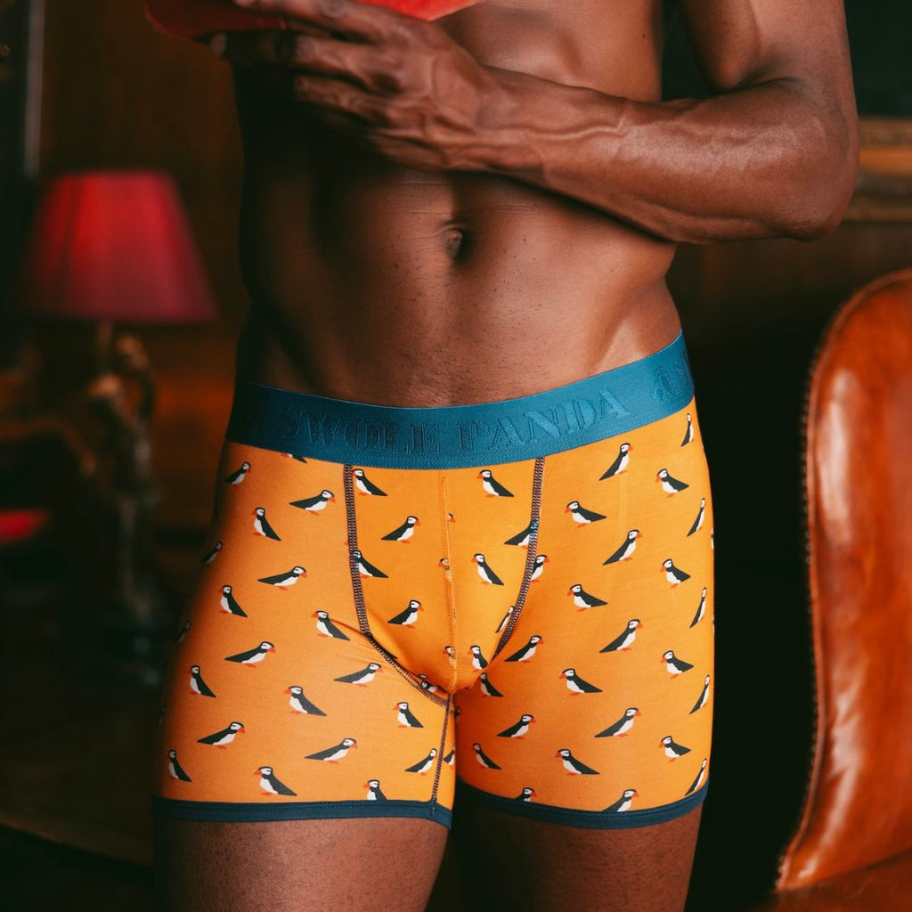 Swole Panda Bamboo Boxers – Breathable Anti-Chafe Men's Underwear