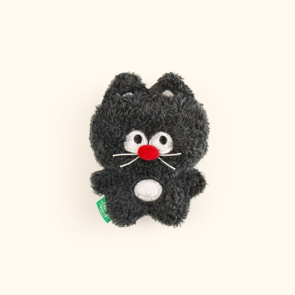 Plush Animal Bag Charm – Fickle Plan Tiger Elephant Kitty Keychain