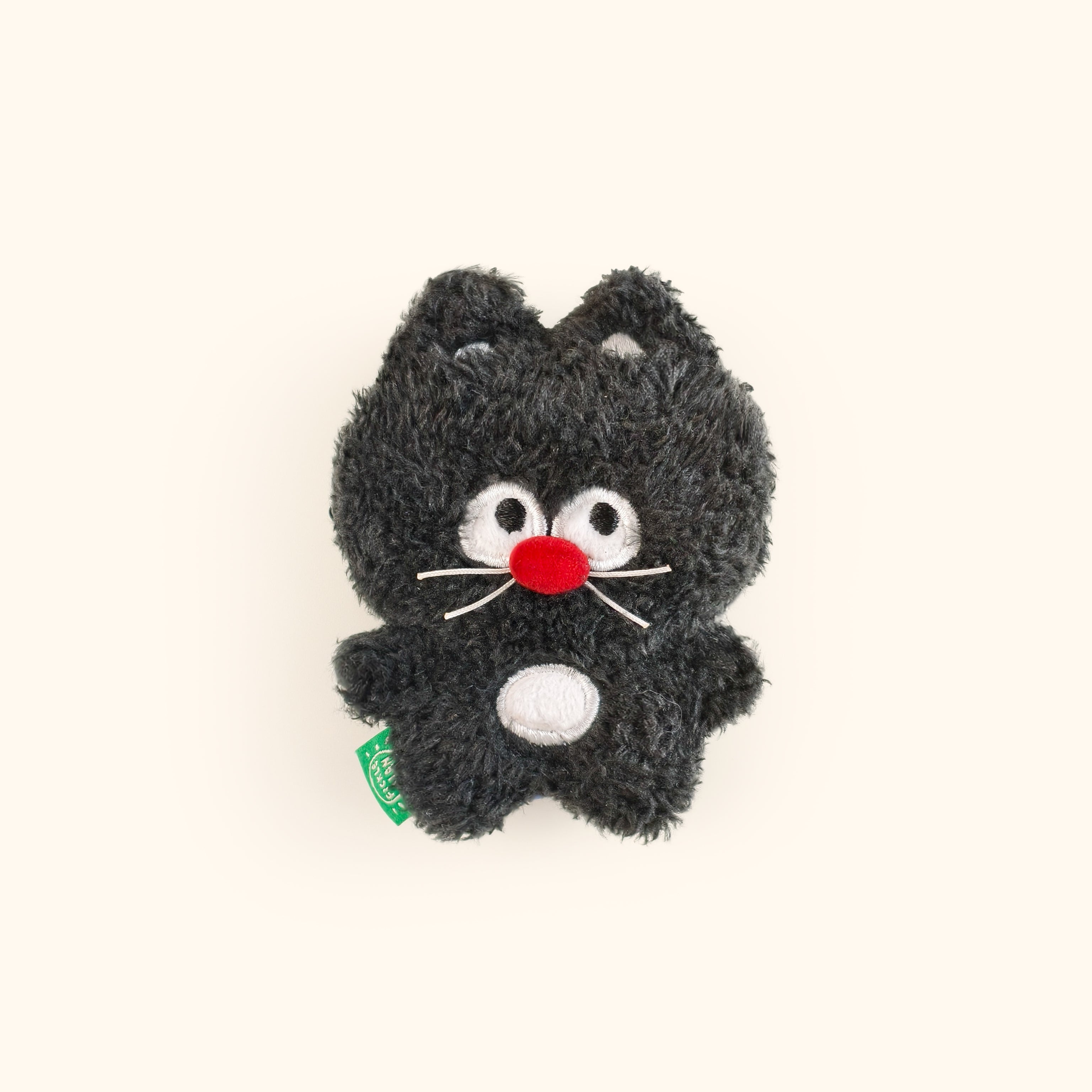 Plush Animal Bag Charm – Fickle Plan Tiger Elephant Kitty Keychain