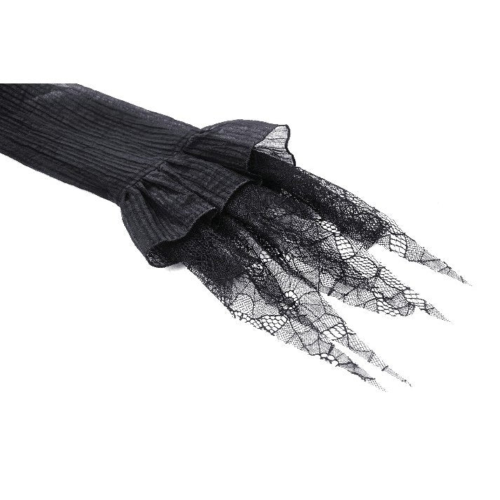 Dark in Love Harlow Gothic Lace Maxi Dress – Victorian Enchantress Style