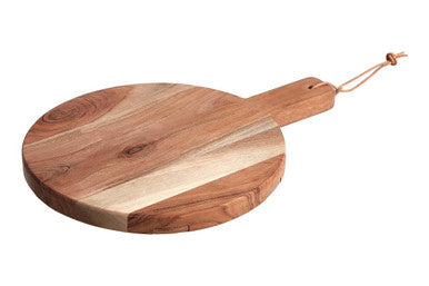 Orsina Socorro Acacia Wood Extra Small Round Chopping and Serving Board