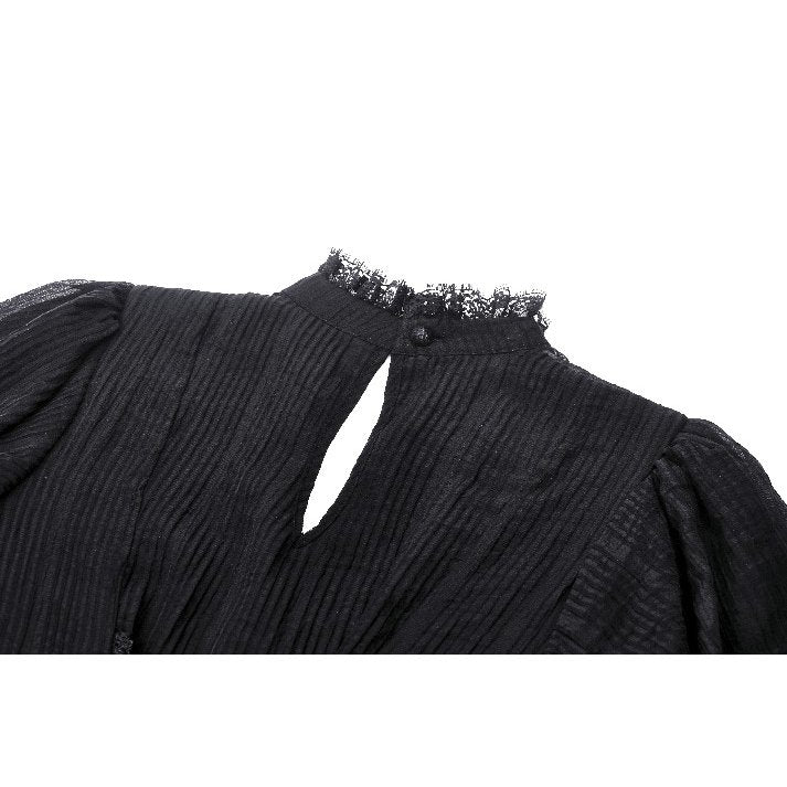 Dark in Love Harlow Gothic Lace Maxi Dress – Victorian Enchantress Style
