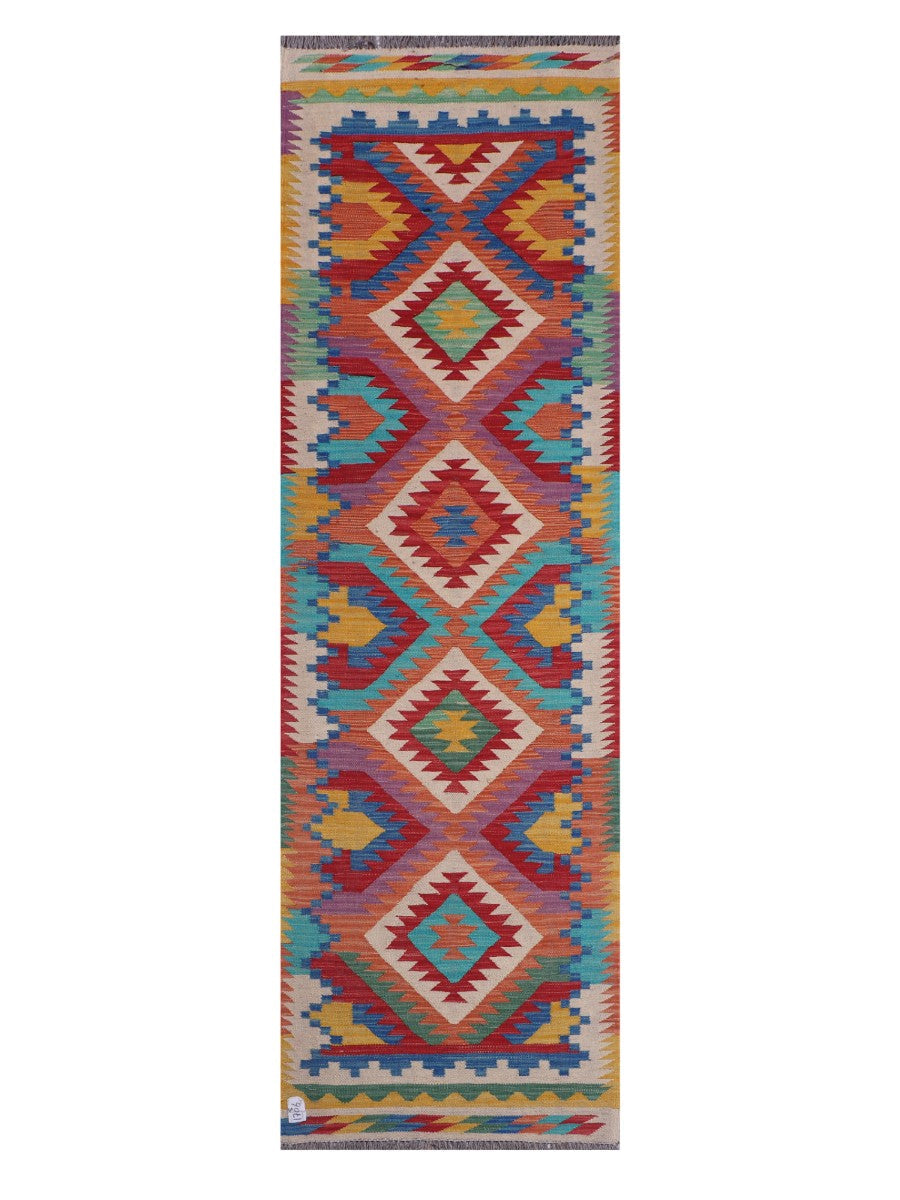 Maimana Kilim Runner - 246 x 75 cm