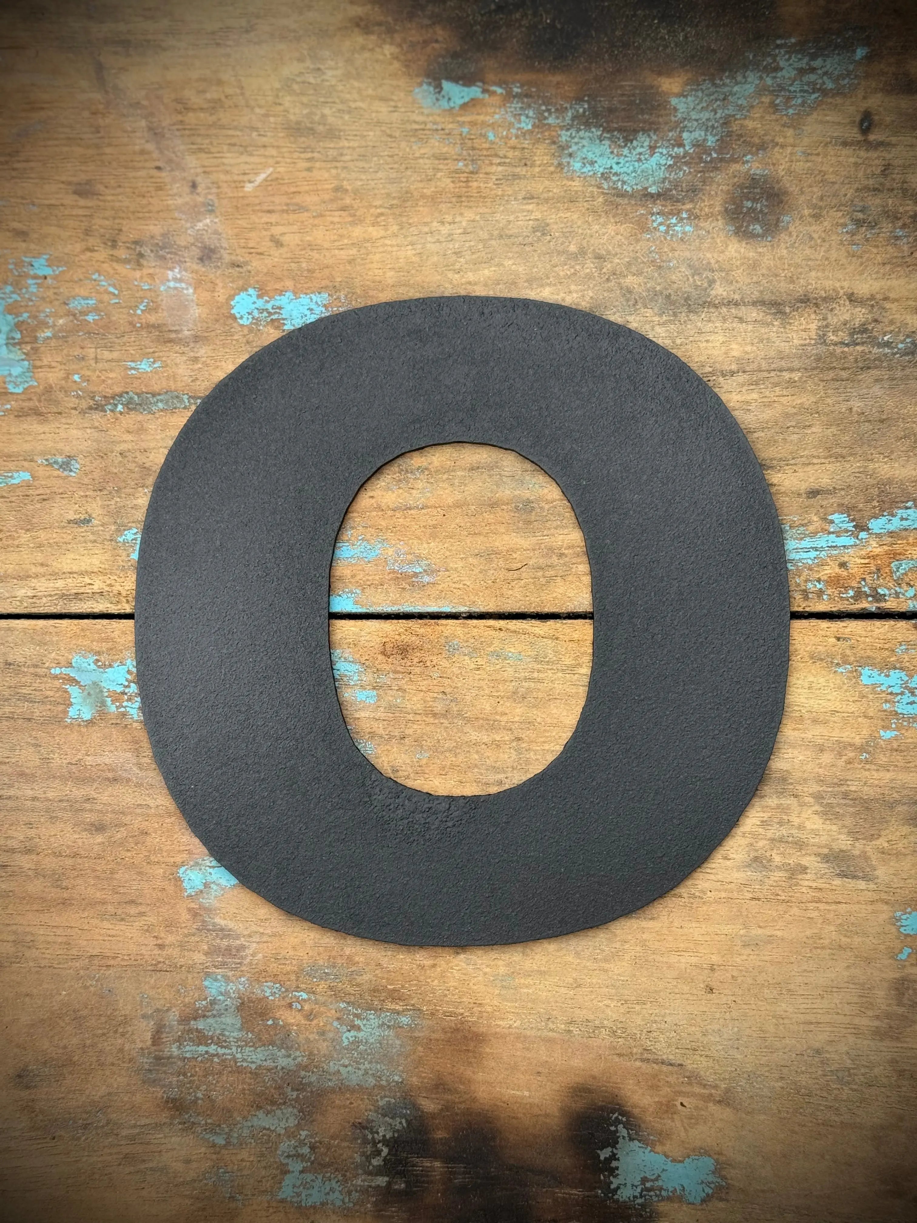 Rustic Black Metal Letters – Industrial Steel Wall Decor by Rustic Warehouse