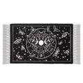 Alchemy Gothic Lunar Moth Rug – 100% Cotton Moon Phase Celestial Decor