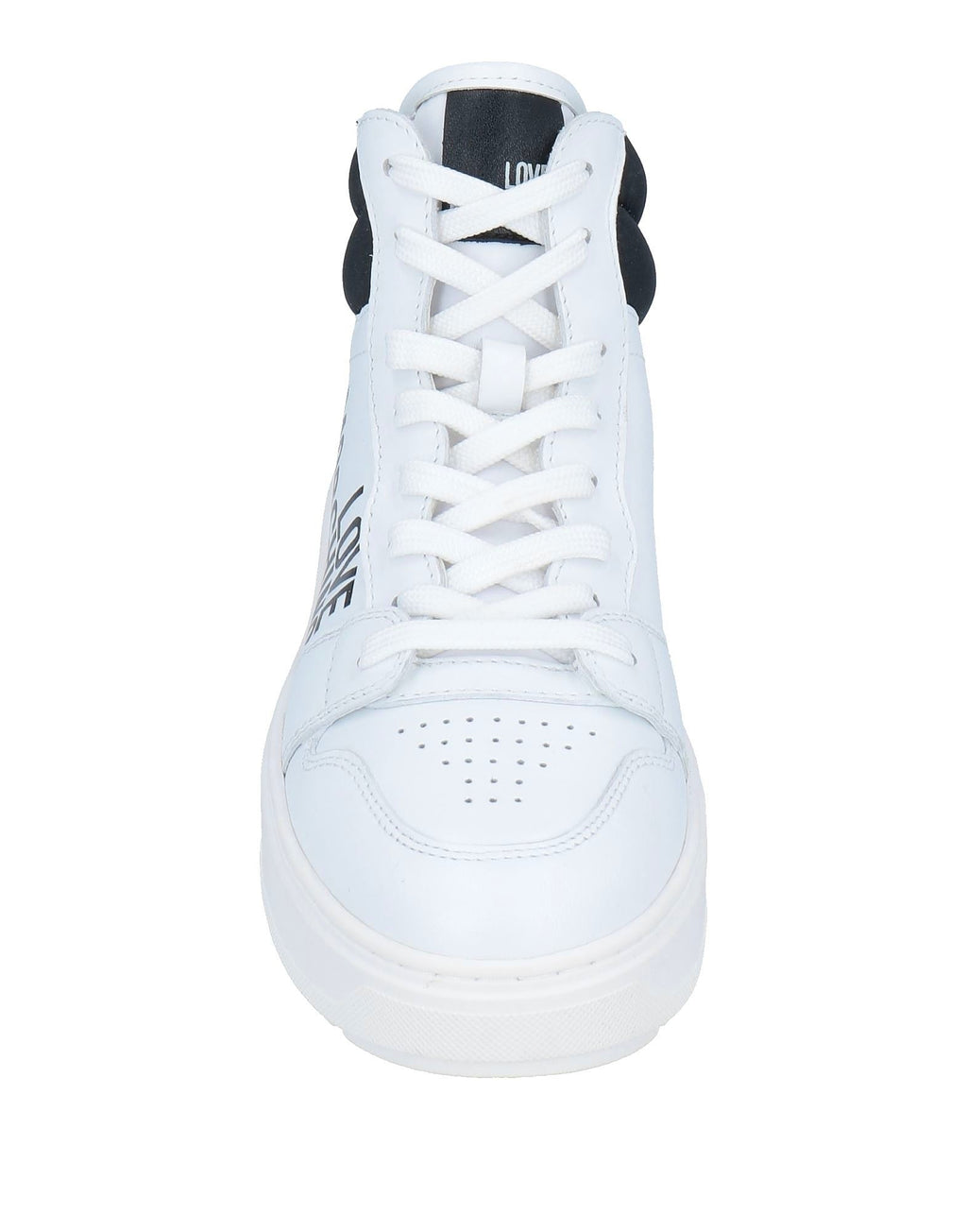 Love Moschino Women's Leather Sneakers – White/Black Trainers