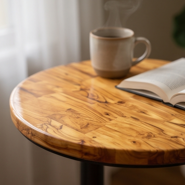 Round Shaped Side Table