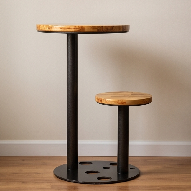 Round Shaped Side Table