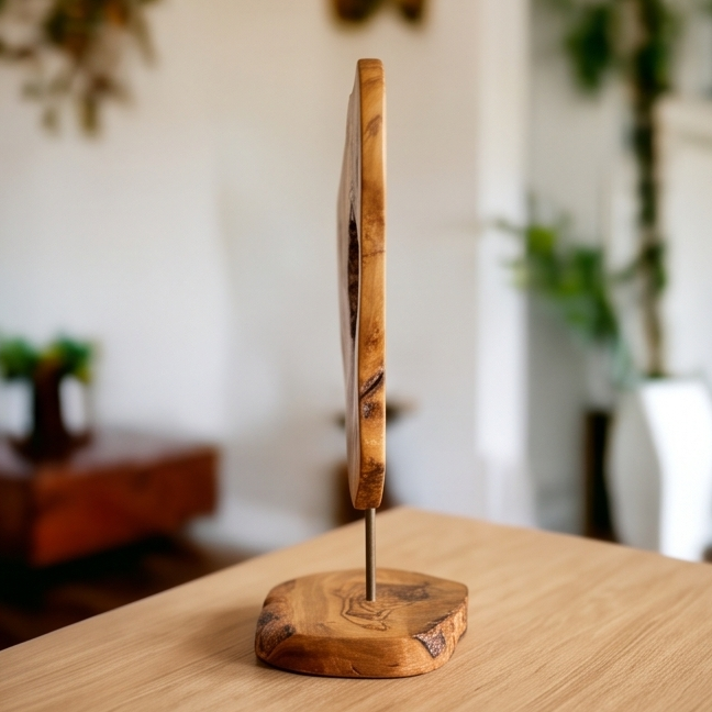 Olive Wood Unique Decorative Sculpture, home decor, gift