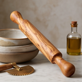 Handcrafted Olive Wood Rolling Pin | Durable Hardwood | Sustainably Sourced | Cake Baking | Various Sizes