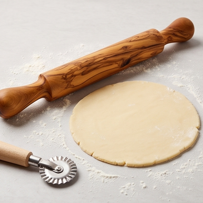 Handcrafted Olive Wood Rolling Pin | Durable Hardwood | Sustainably Sourced | Cake Baking | Various Sizes