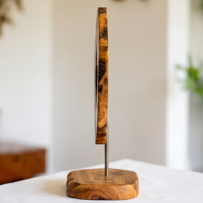 Olive Wood Unique Decorative Sculpture, home decor, gift