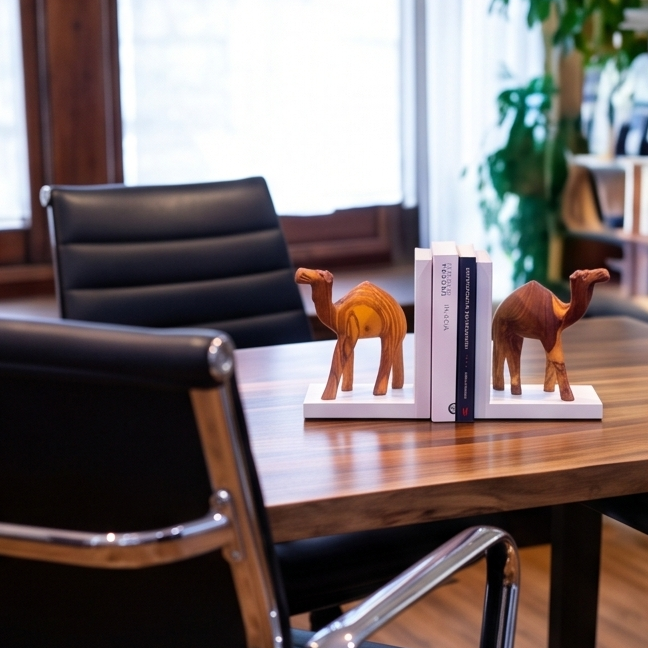 Camel Bookends