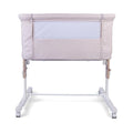 Red Kite Rockabye Bedside Crib - Oatmeal
