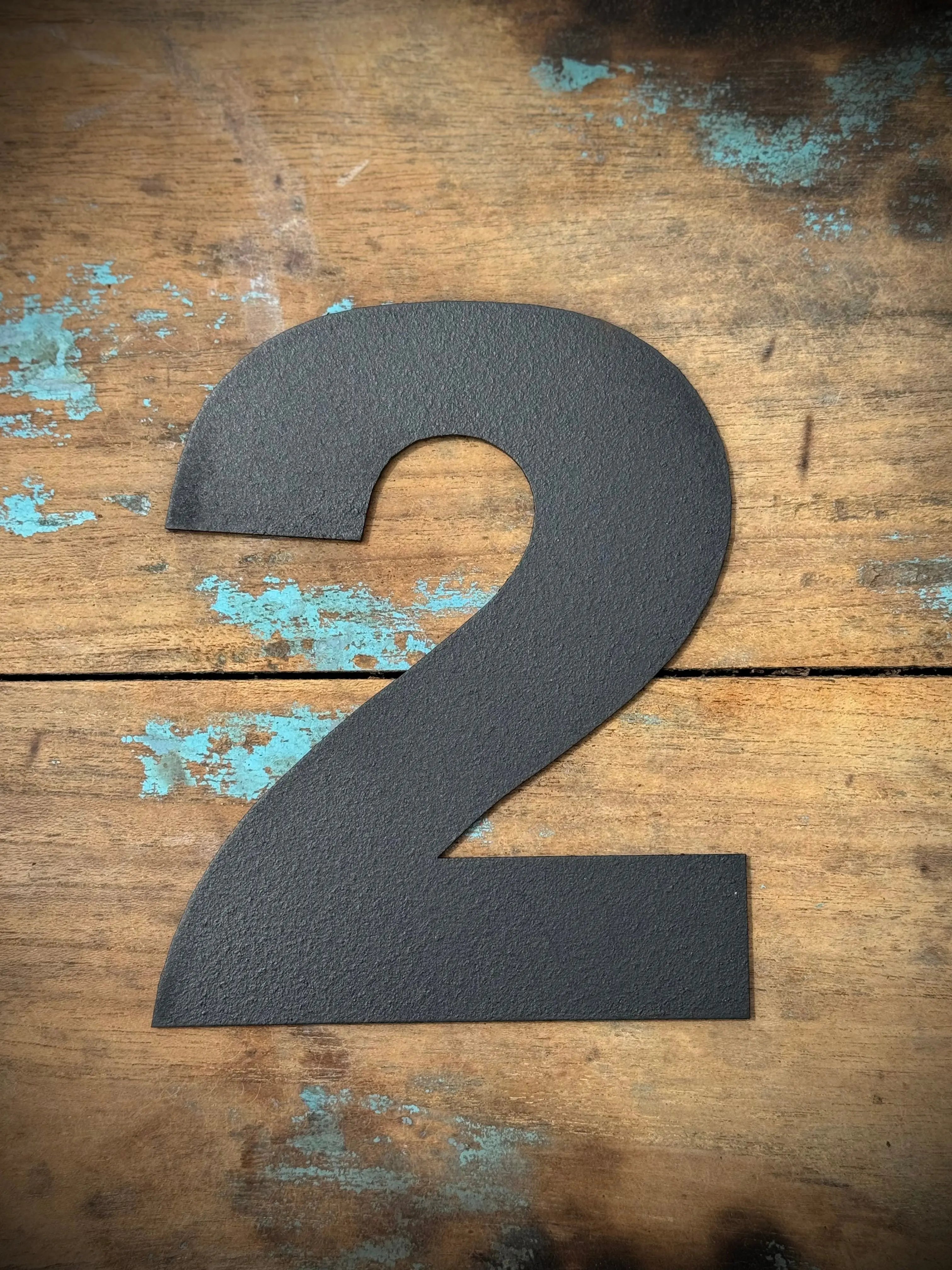 Rustic Black Metal Letters – Industrial Steel Wall Decor by Rustic Warehouse
