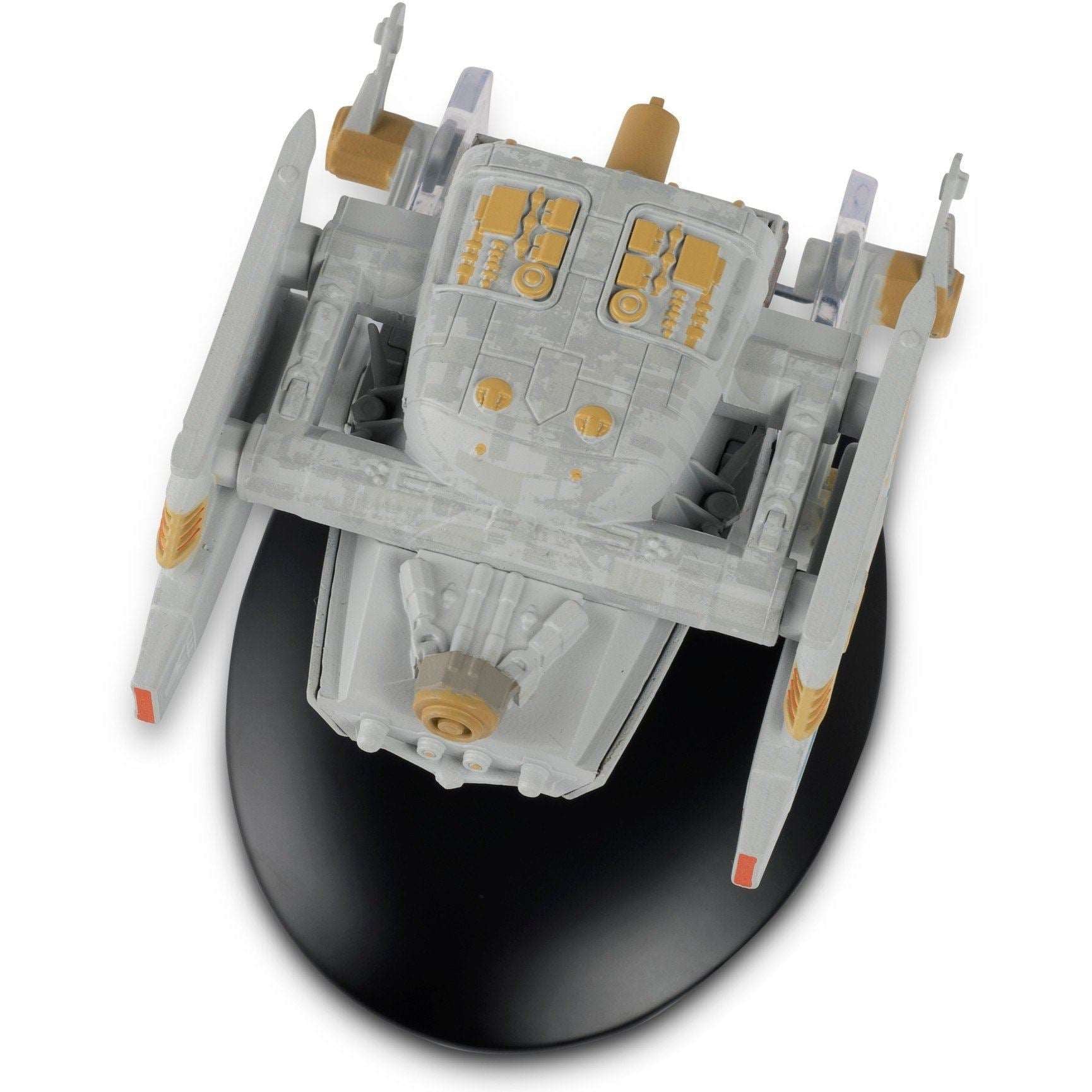#140 Starfleet Federation Tug Starship Model Die Cast Ship (Eaglemoss / Star Trek)