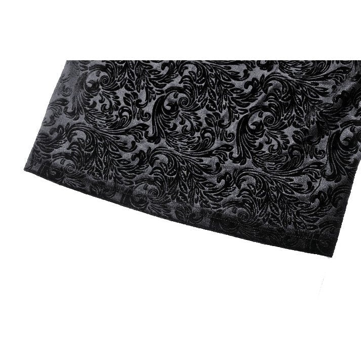 Dark in Love Freya Gothic Camisole – Embossed Velvet Lace Top