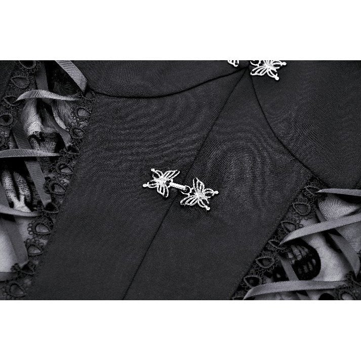 Dark in Love Blanche Butterfly Dress – Victorian Gothic Lace Gown