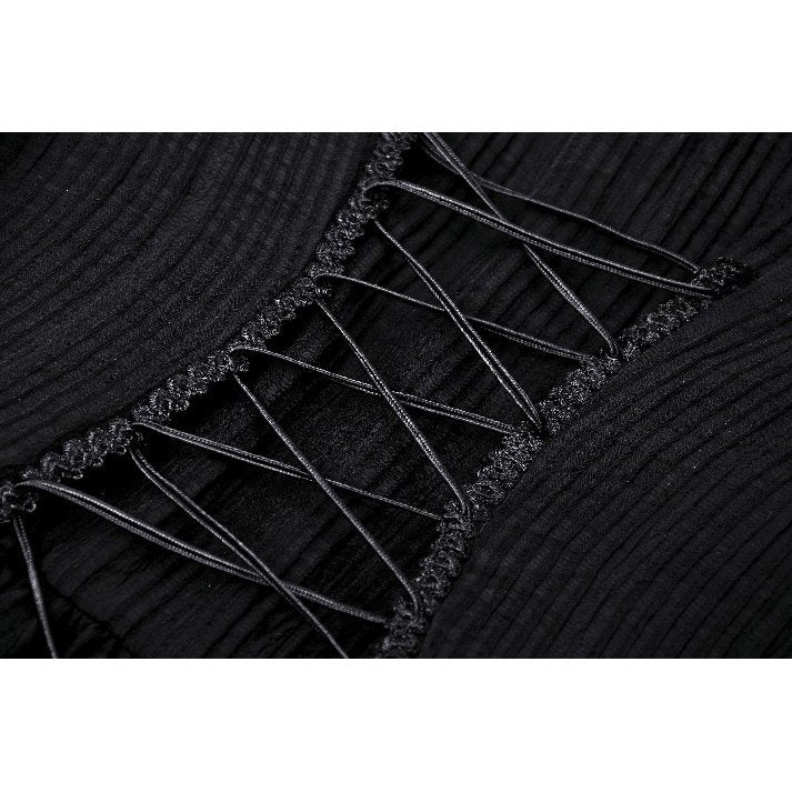 Dark in Love Harlow Gothic Lace Maxi Dress – Victorian Enchantress Style