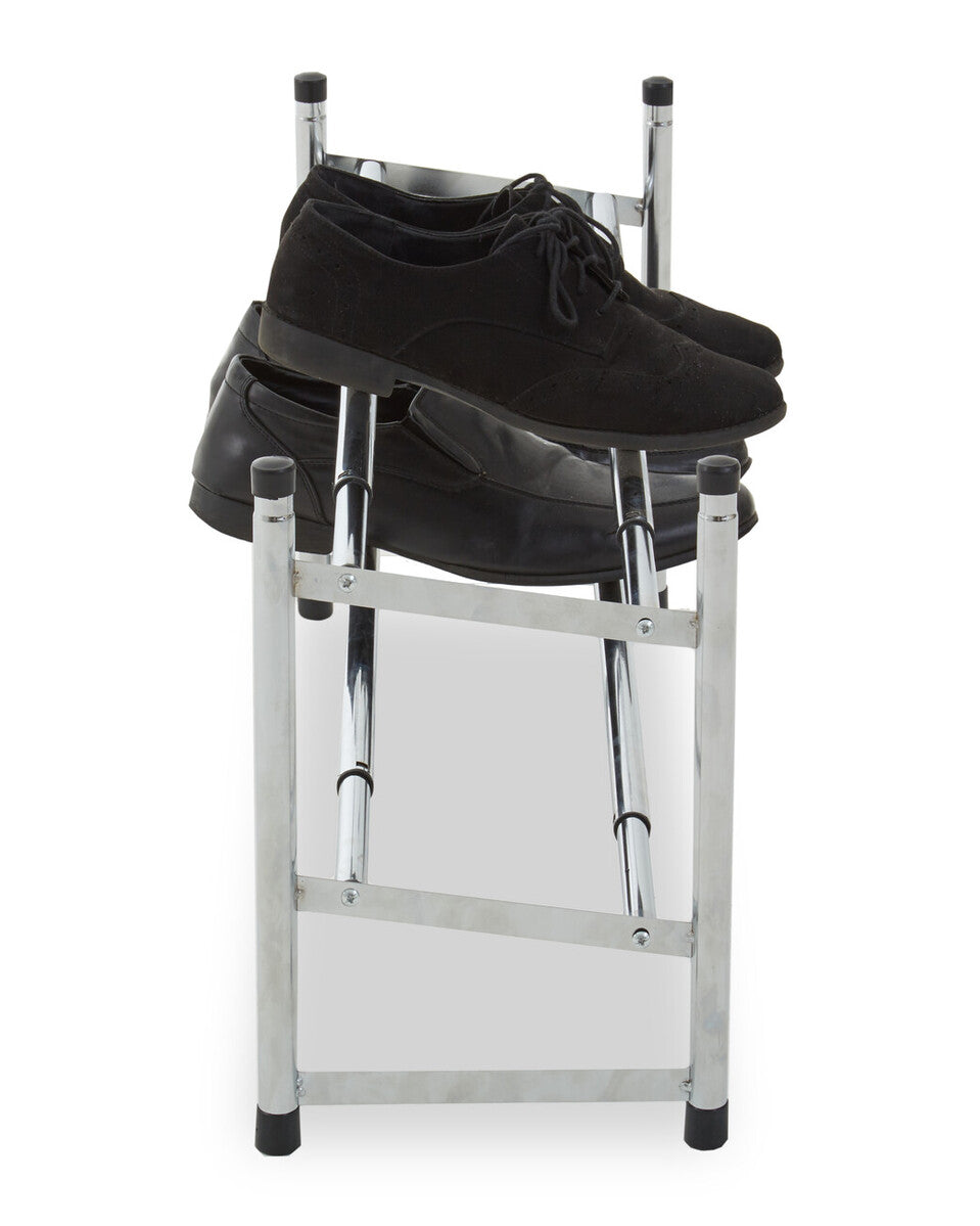 Orsina Tavia 2-Tier Shoe Rack – Extendable and Stackable Organizer
