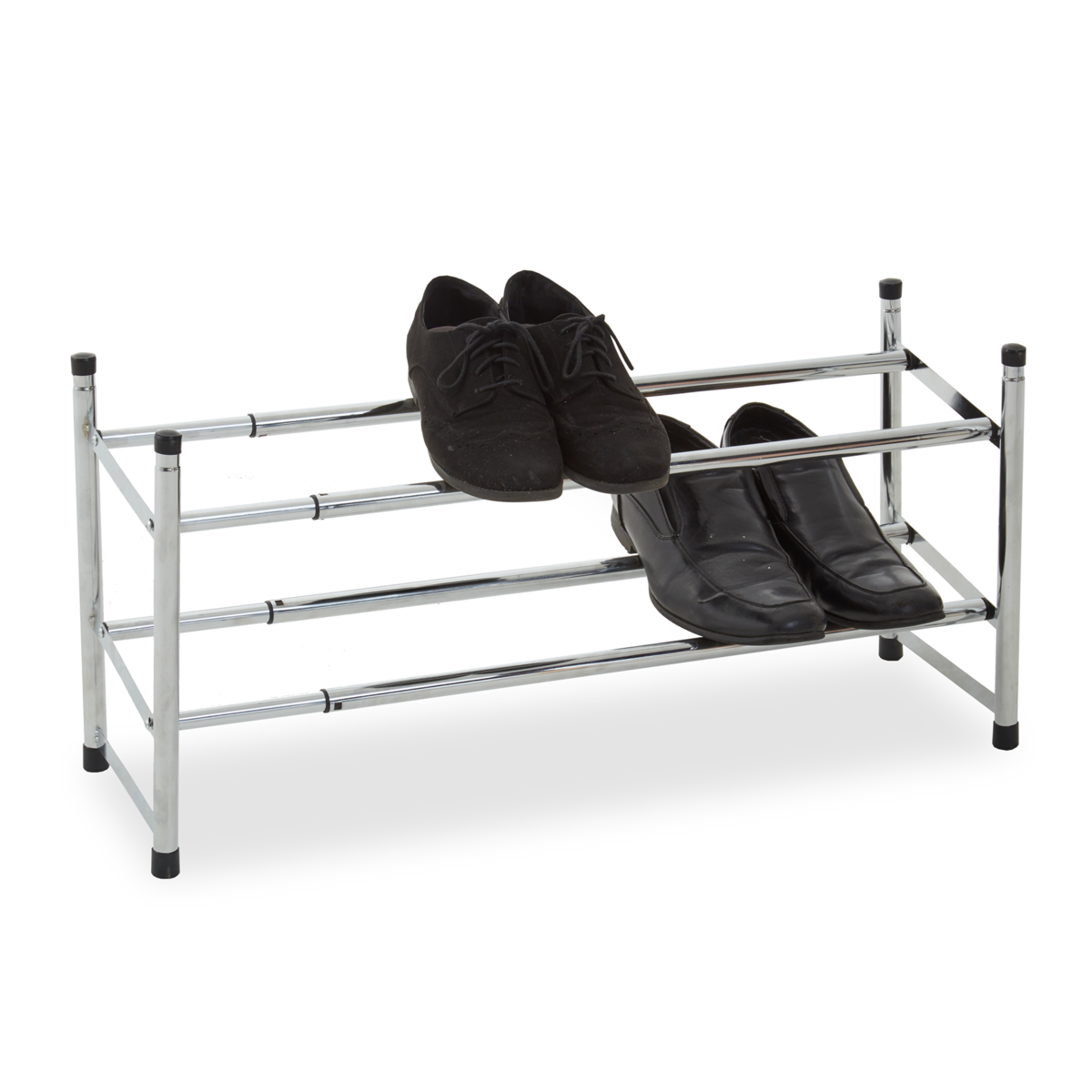 Orsina Tavia 2-Tier Shoe Rack – Extendable and Stackable Organizer