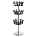 Orsina Tavia 3 Tier Revolving Shoe Stand – Modern Hallway Organiser