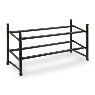 Orsina Tavia Two Tier Shoe Rack – Modern Minimalist Hallway Organiser