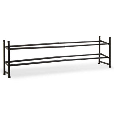 Orsina Tavia Two Tier Shoe Rack – Modern Minimalist Hallway Organiser