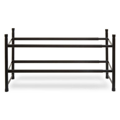 Orsina Tavia Two Tier Shoe Rack – Modern Minimalist Hallway Organiser