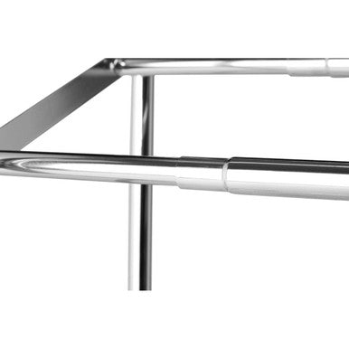 Orsina Tavia 4 Tier Shoe Rack | Extendable & Stackable Chrome Storage