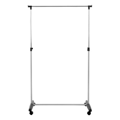 Orsina Ralesi Chrome Frame Clothes Rack | Modern Garment Rail Storage