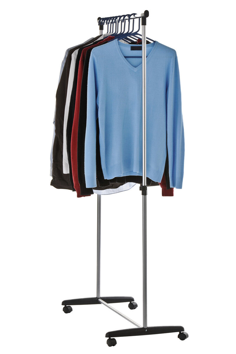 Orsina Ralesi Chrome Frame Clothes Rack | Modern Garment Rail Storage