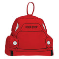 Orsina Red Fabric Car Door Stop – Modern Weighted Home Accessory