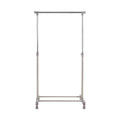 Orsina Ralesi Clothes Hanging Rail with Wheels - Grey & Chrome
