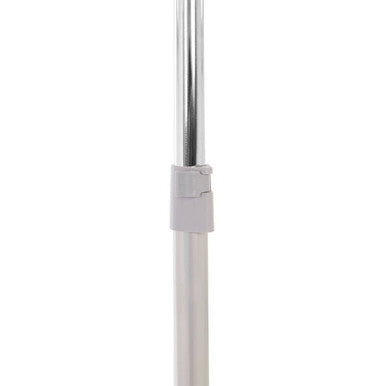 Orsina Ralesi Clothes Hanging Rail with Wheels - Grey & Chrome