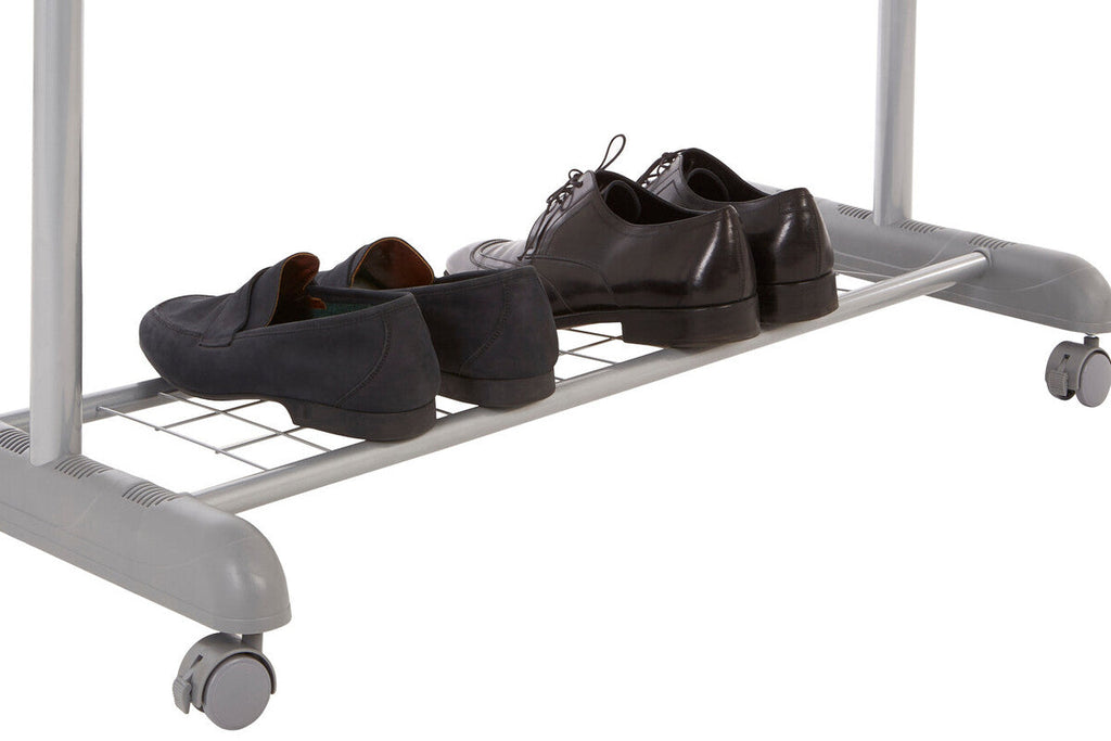 Orsina Ralesi Clothes Hanging Rail with Shoe Rack | Open Wardrobe