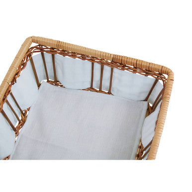 Orsina Orla Natural Fern Storage Baskets with Lining - Set of 2