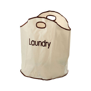 Orsina GreenLoop Cream Polyester Laundry Bag | Neutral Home Storage
