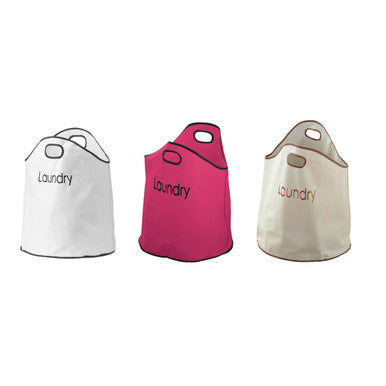 Orsina GreenLoop Cream Polyester Laundry Bag | Neutral Home Storage