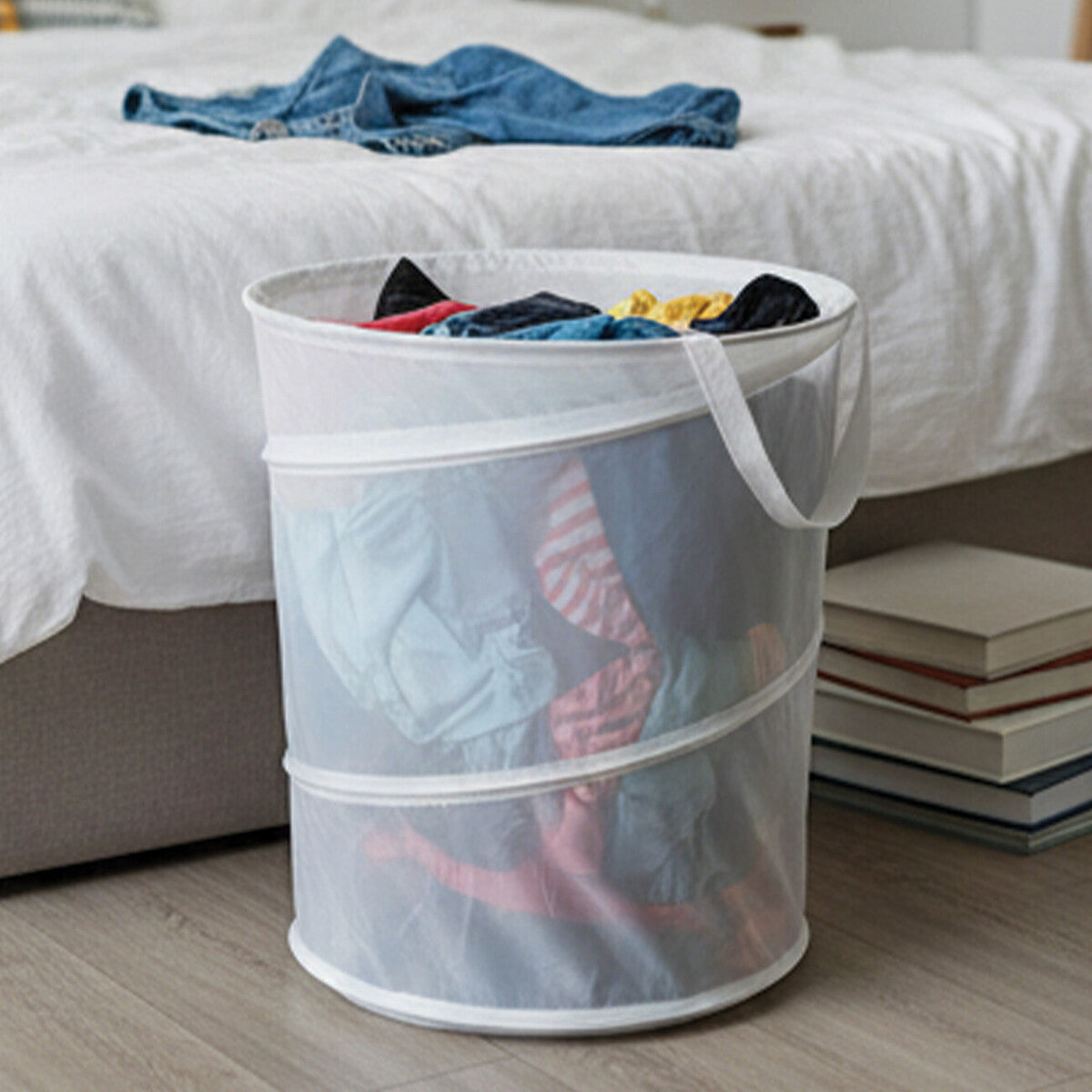 Orsina GreenLoop Pop Up Laundry Hamper – Collapsible Storage Basket