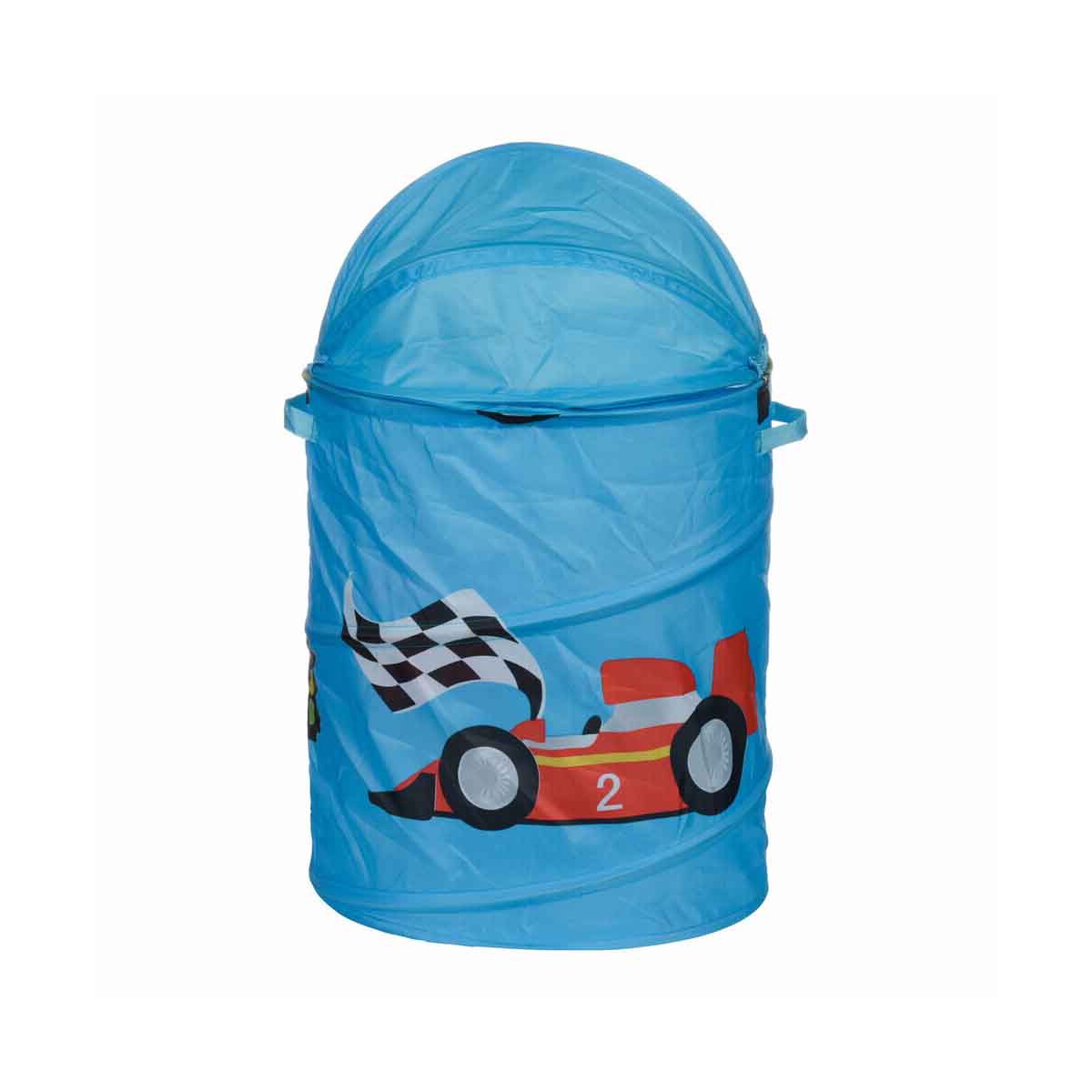 Orsina Racing Car Kids Laundry Hamper – Playful Toy & Clothes Storage