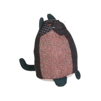 Orsina Small Green Cat Door Stop – Modern Decorative Home Accessory