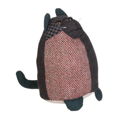 Orsina Large Green Cat Door Stop – Modern Decorative Home Accessory