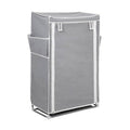 Orsina Tavia 5-Tier Shoe Rack with Cover – Grey Hallway Storage