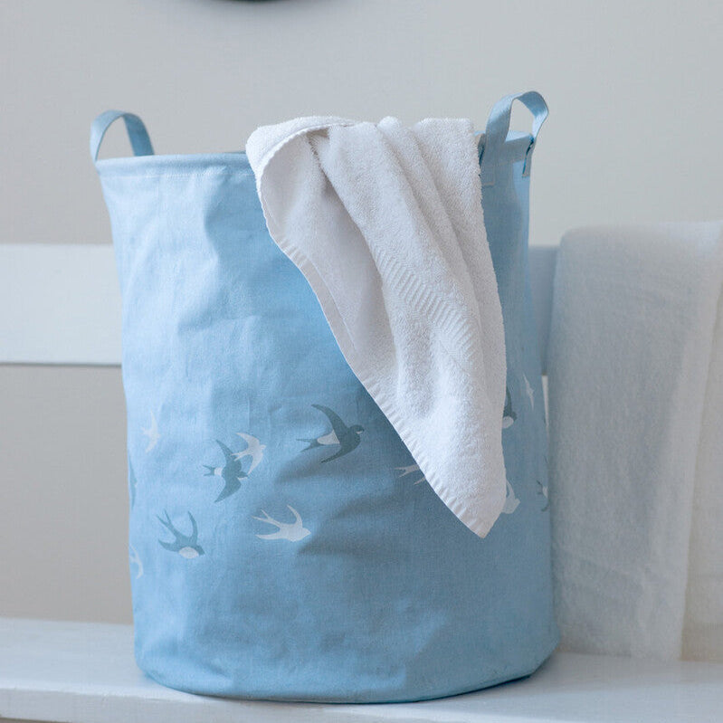 Orsina Swift Blue Laundry Bag – Durable Modern Storage Hamper