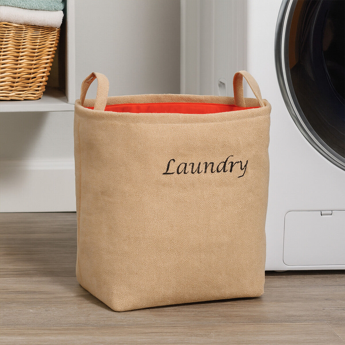 Orsina Natural Jute Hessian Laundry Bag – Eco-Friendly Storage Hamper