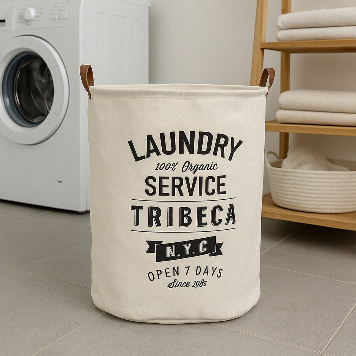 Orsina Tribeca Laundry Bag – Premium Eco-Friendly Laundry Hamper